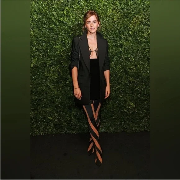 New JIMMY CHOO x Mugler over-the-knee sock boots 37.5 - Picture 3 of 16